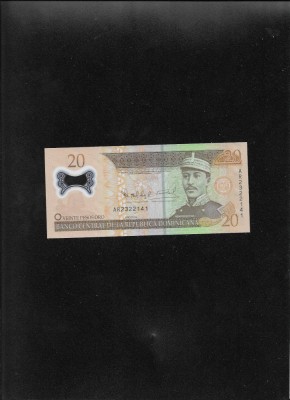 Republica Dominicana 20 pesos oro 2009 seria2322141 unc polimer foto
