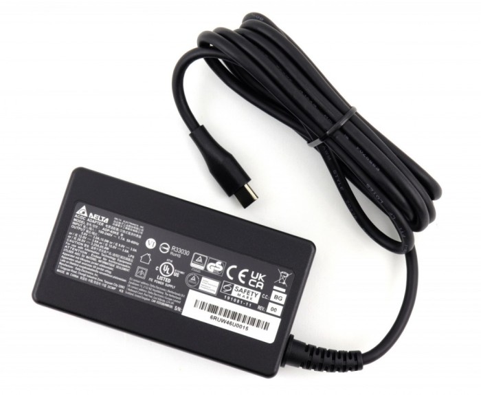 Incarcator Laptop, Delta Electronics, 20V, 3.25A, 65W, USB-C