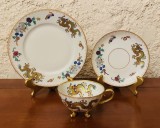 SET DE 3 PIESE DIN PORTELAN FIN, DECORATE MANUAL- MARCAJ PMR JAEGER &amp;Co BAVARIA