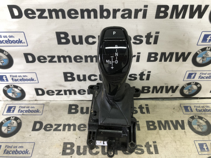 Selector viteza timonerie joystick negru sport BMW F10,F06,F13,X3 UK