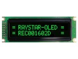 Afișaj OLED Alfanumeric 16x2 Verde RAYSTAR REC001602DGPP5N00100 85x30x10mm PIN 14