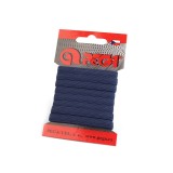 Elastic simplu plat, latime 6.6 mm, lungime 5 m, Bleumarin, Crisalida