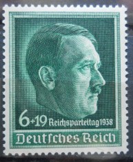 CV2 1938 SERIE GERMANIA REICH MNH