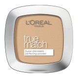 L&#039;Or&eacute;al True Match Pudră compactă pentru un finisaj natural 7D Golden amber