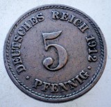 1.279 GERMANIA 5 PFENNIG 1912 A