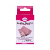 Bandaj elastic cu clema, 7.5cm x 4.5m, Minut