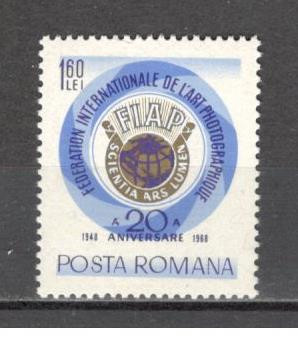 Romania.1968 20 ani Federatia de Arta Fotografica CR.175