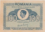 Bancnotă Rom&acirc;nia 100 lei 1945 &ndash; Regele Mihai I, Ministerul Finanțelor
