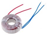 Transformator toroidal 60VA 230V 24V 2.5A cu cabluri
