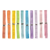 Set Panglici, Model Carouri, Poliester, Multicolor, 10 Bucăți, 1m