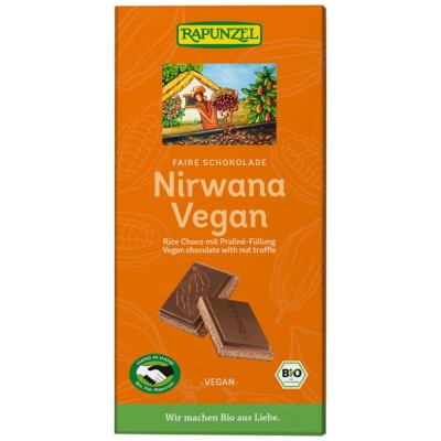Ciocolata Nirwana vegana, eco foto