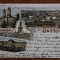 CP Iasi litografie Jasi Jassy 1899 Palatul Administrativ, Biserica Trei Ierarhi