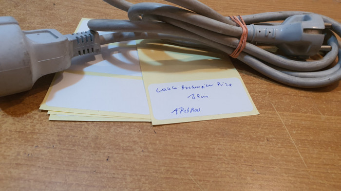 Cablu Prelungitor Priza 1.9m #A743ROB