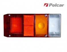 Lampa auto BestAutoVest pentru camion dreapta cu mers inapoi 12/24V 240x100mm , 1 buc. Kft Auto foto