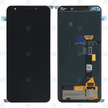 Google Pixel 3a (G020A G020E) Modul de afișare LCD + Digitizer negru 20GS4BW0001 foto