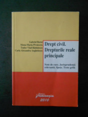 GABRIEL BOROI - DREPT CIVIL. DREPTURILE REALE PRINCIPALE (2010) foto