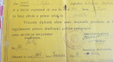 Pentru colectionari, Diploma absolvire scoala pedagogica 1955