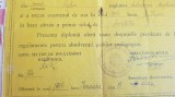 Pentru colectionari, Diploma absolvire scoala pedagogica 1955