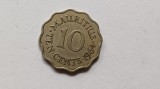 Mauritius- 10 cents 1964, Africa