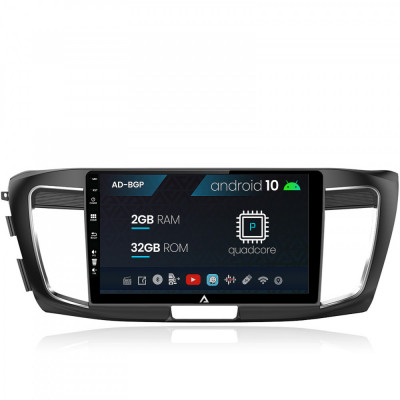 Navigatie Honda Accord 9 (2013-2017), Android 10, P-Quadcore 2GB RAM + 32GB ROM, 10.1 Inch - AD-BGP10002+AD-BGRKIT002 foto