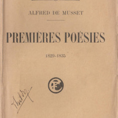 Alfred de Musset - Premieres poesies (lb. franceza)