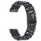 Curea polimer compatibila cu Huawei Watch 3, Telescoape QR, 22mm, Black Spot