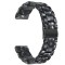 Curea polimer compatibila cu Fossil Q Grant, Telescoape QR, 22mm, Black Spot