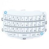 Tastatură cu lanternă BlackBerry 9810 QWERTY albă