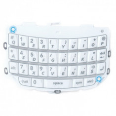 Tastatură cu lanternă BlackBerry 9810 QWERTY albă