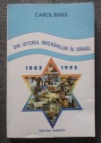Carol Bines - Din istoria imigrărilor &icirc;n Israel 1882-1995