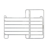 Panou Pășune Kerbl cu Poartă 300x220cm, Galvanizat, Garduri și Porți pentru Animale, Robust, Rezistent Coroziune