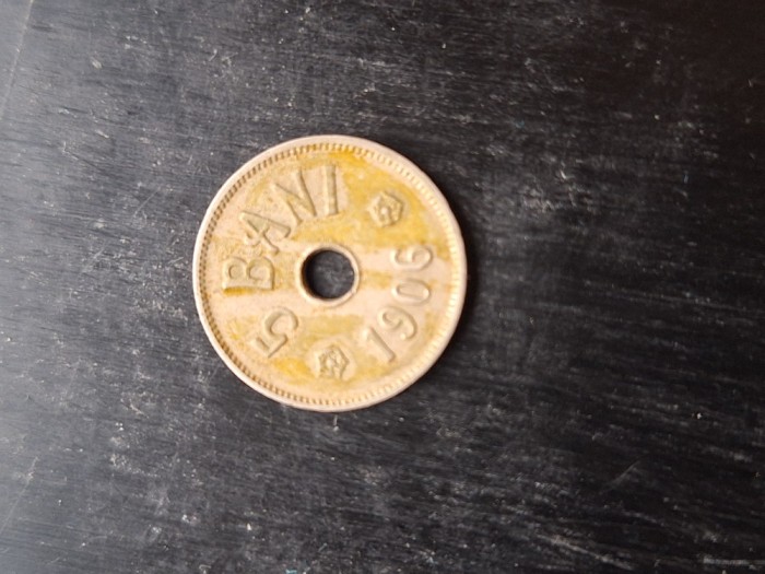 5 bani 1906 litera j