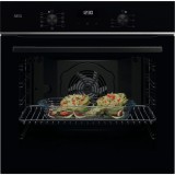Cuptor incorporabil AEG TU5AB21FSB, Electric, SurroundCook, Autocuratare AquaClean, 72 l, Clasa A+, negru