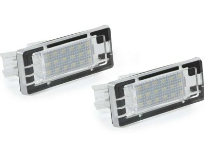 Lampi numar LED, Dedicate pentru Dacia Duster (2010-2018), Logan MCV (2013-), Lodgy (2012-) cu Canbus AutoREY&amp;reg; foto