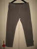 Pantaloni Dama Massimo Dutti Raiati XL, Bumbac, Croiala Dreapta, Buzunare, Talie Joasa