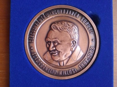 2003 Medalie Acad.C.Miklosi Asoc.de sudura din Romania- cutie orig. foto