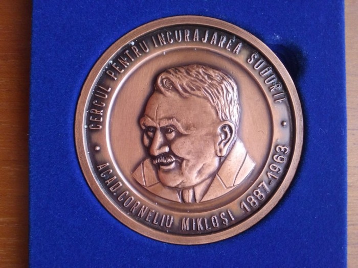 2003 Medalie Acad.C.Miklosi Asoc.de sudura din Romania- cutie orig.