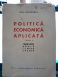 POLITICA ECONOMICA APLICATA - MITITA CONSTANTINESCU vol.3