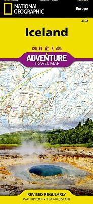 Iceland Adventure Travel Map