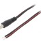 Cablu Alimentare DC 5,5/2,1mm Negru 0,8m