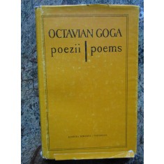 POEZII / POEMS de OCTAVIAN GOGA , 1982