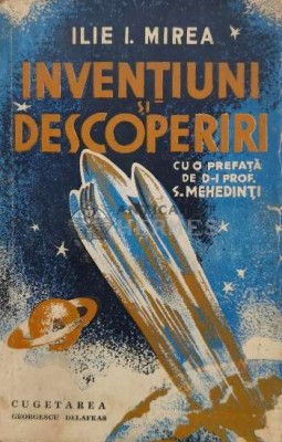 Inventiuni si descoperiri - 1944 - Ilie I. Mirea (R75) foto