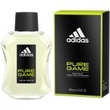 Apa de toaleta pentru barbati Pure Game, 100ml, Adidas