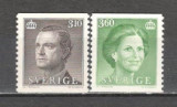 Suedia.1987 Regele Carl XVI Gustaf si regina Silvia KS.293, Nestampilat