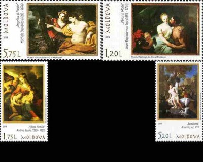 MOLDOVA 2019, Arta, Pictura, MNH, serie neuzata foto