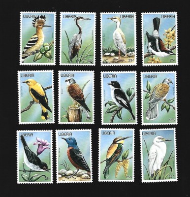 liberia pasari mnh foto
