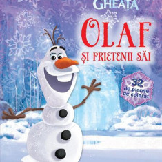 Disney. Regatul de gheață. Olaf și prietenii săi (32 de planșe cu activități) - Paperback - Disney - Litera mică