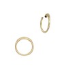 Piercing Ureche Aur 14K Inel 7mm Helix Tragus. Aur Galben, Design Endless, Bijuterie Ureche Cartilaj, Finut si Elegant. Garantie 24 Luni