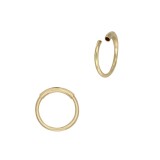 Piercing din Aur 14K, model Inel rotund 7mm, pentru Cartilaj