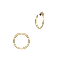 Piercing din Aur 14K, model Inel rotund 7mm, pentru Cartilaj